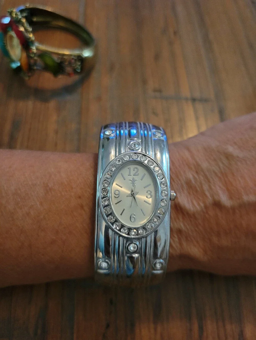 Women's Clamper Bracelet Watch Bundle